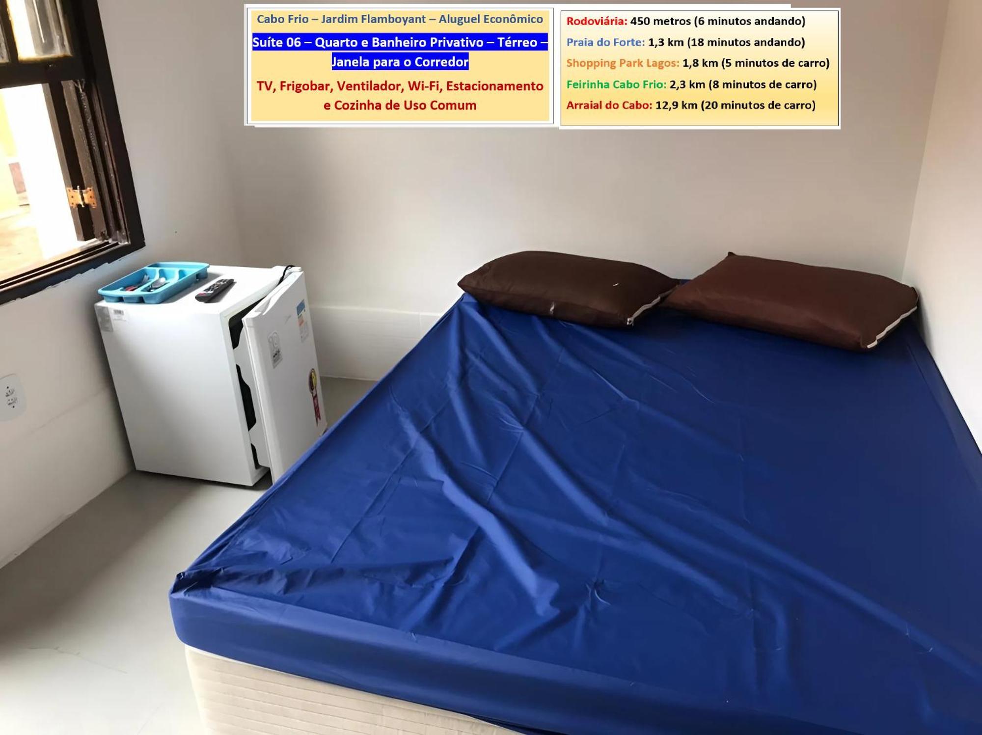 Cabo Frio - Suites - Jardim Flamboyant - Aluguel Economico מראה חיצוני תמונה