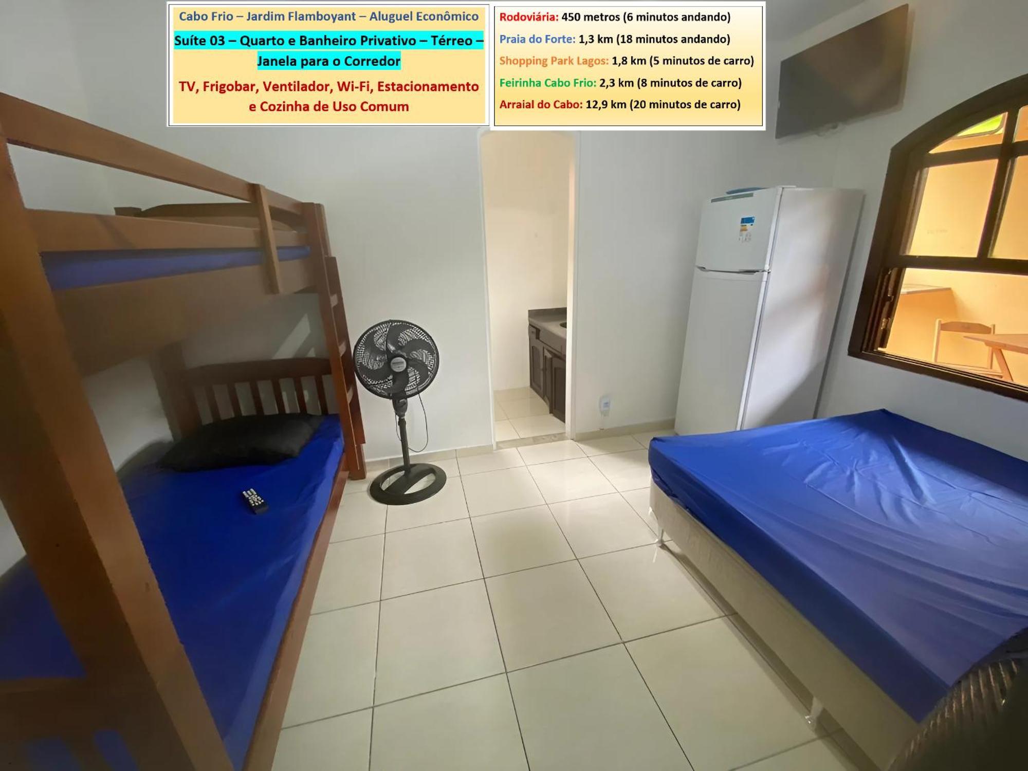 Cabo Frio - Suites - Jardim Flamboyant - Aluguel Economico מראה חיצוני תמונה